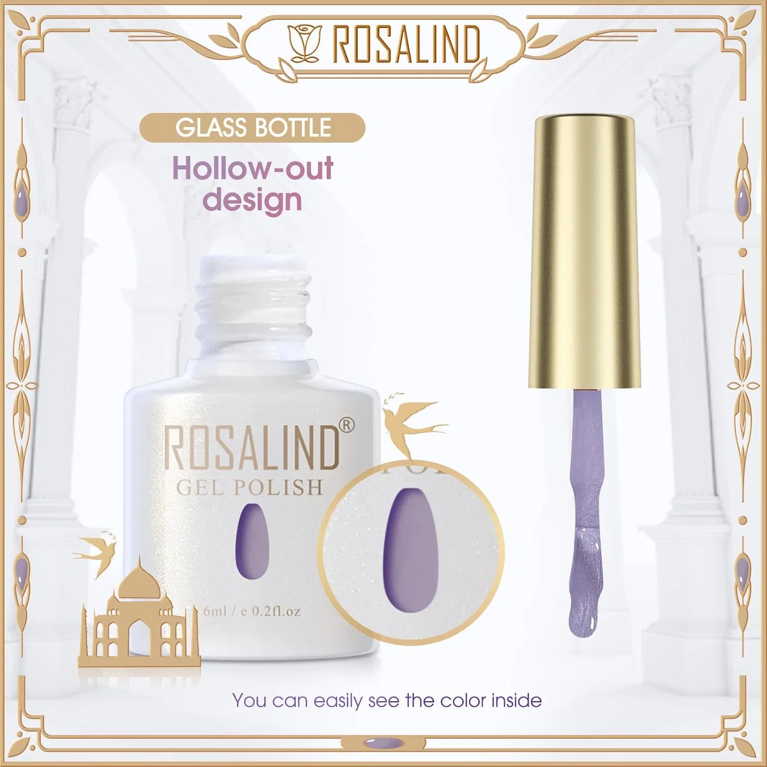 Набор УФ-гель-лаков ROSALIND Jelly Magnet Cateye 10 цветов Rosalind, 16 — фото 3