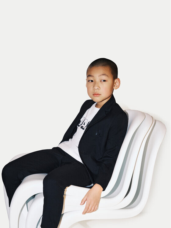 

Футболка стандартного кроя Karl Lagerfeld Kids, белый