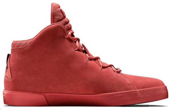 Кроссовки lebron 12 спортивная одежда образ жизни qs Nike, красный — фото 2