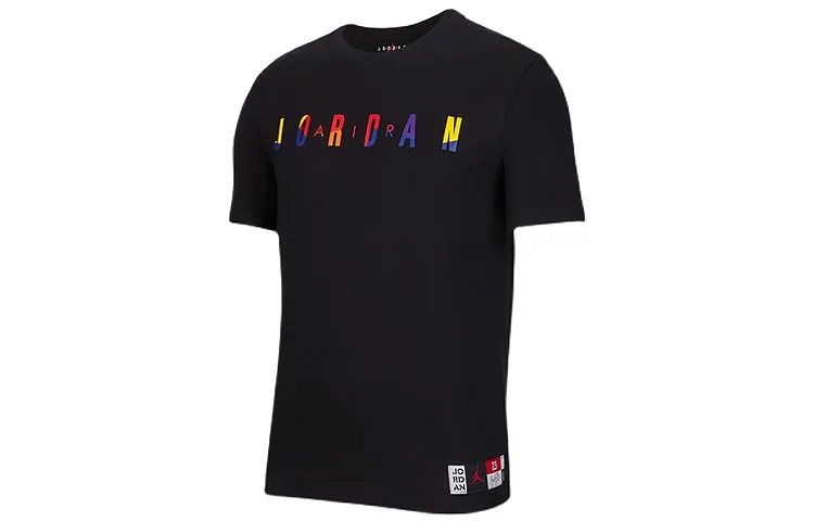 Jordan Футболка мужская с втачным рукавом Black
