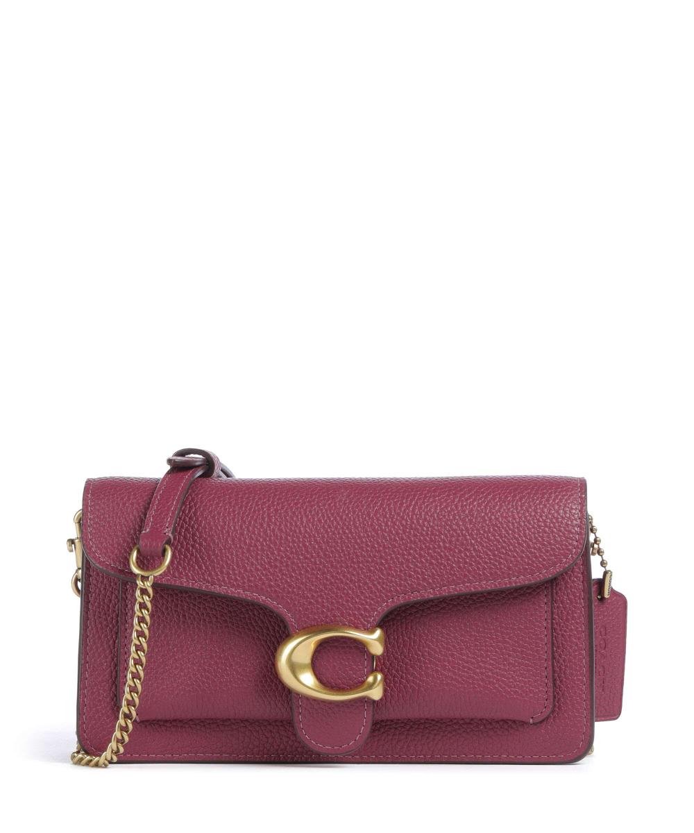 

Сумка на плечо Tabby Chain из зернистой кожи Coach, фиолетовый