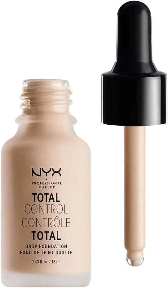 Тональная основа NYX Professional Makeup TTL Control DP Foundation, оттенок фарфоровый, 13 мл — фото 3