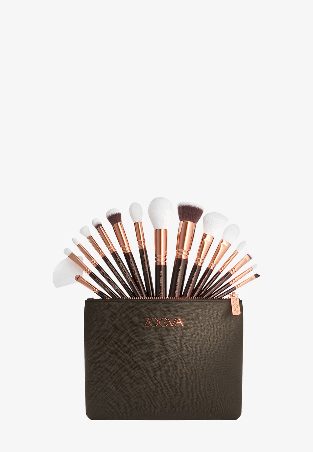 

Кисти для макияжа The Artists Brush Set (Rosé Golden Edition) ZOEVA