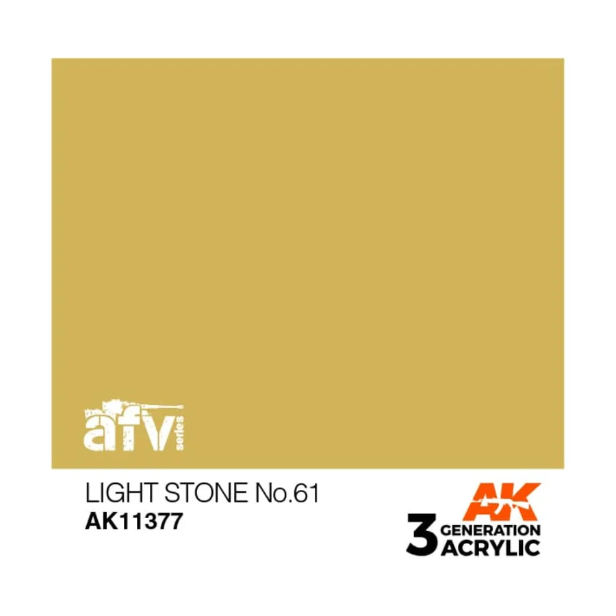 

Светлый камень №61, 3rd Gen Acrylic - AFV