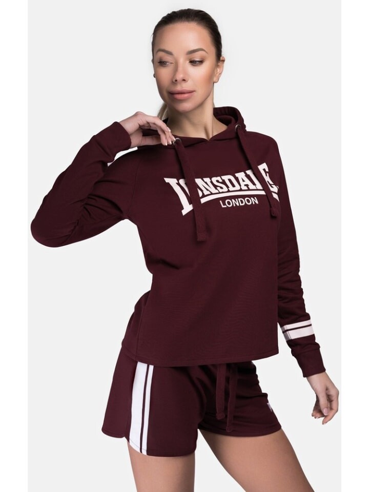 

Толстовка Lonsdale Hoodie, красный
