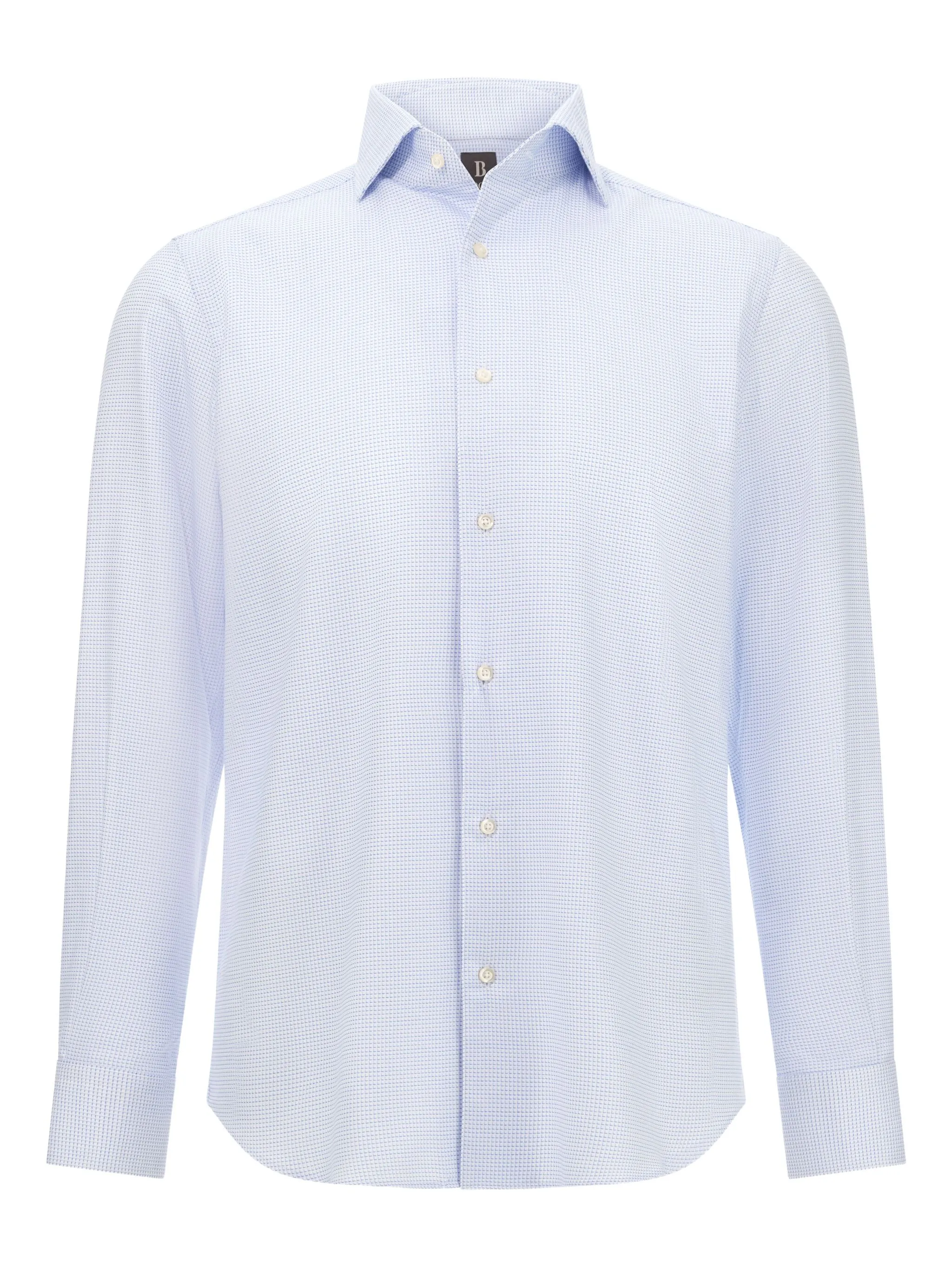 

Рубашка с принтом Boggi Milano, синий