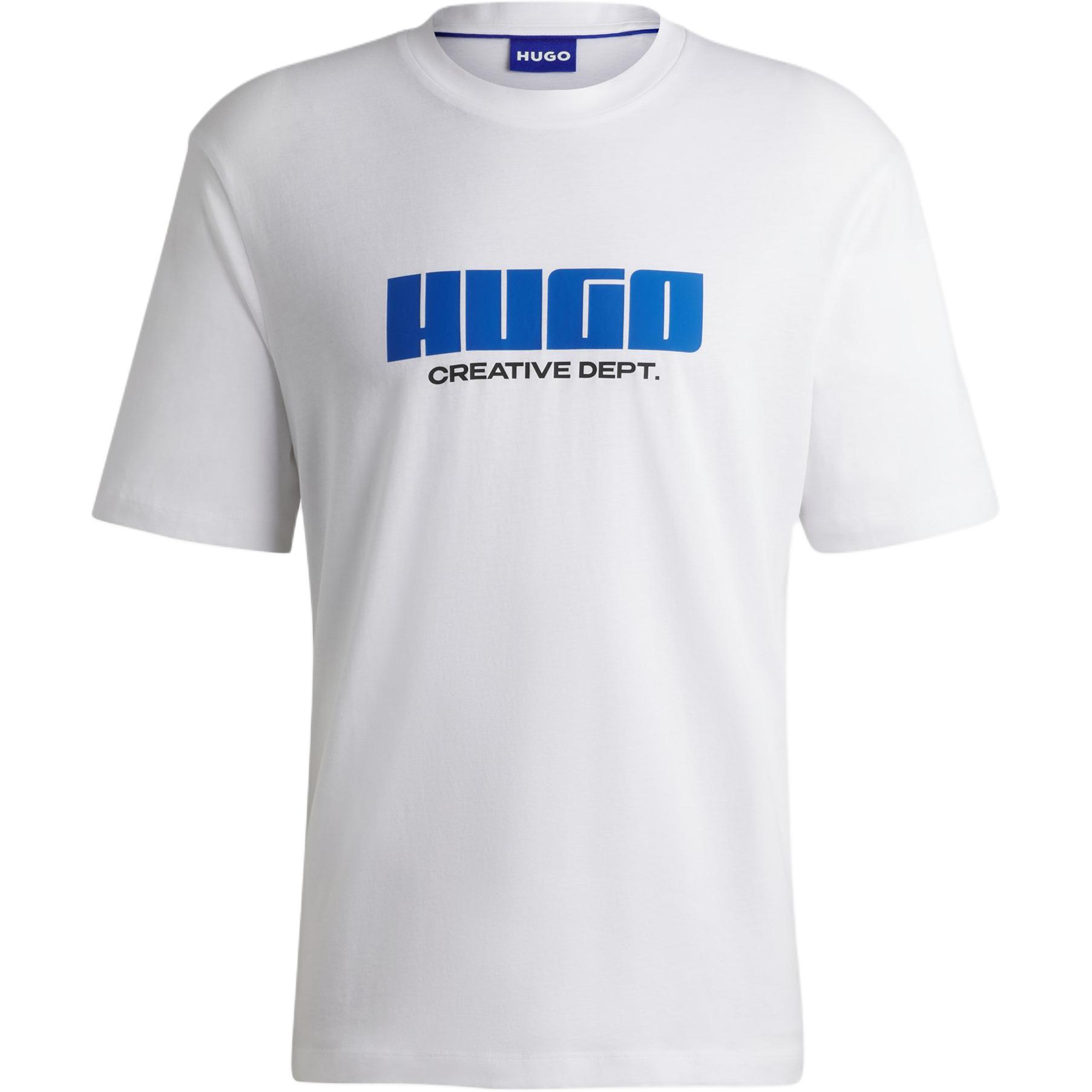 

HUGO BOSS Футболка мужская белая, Белый, HUGO BOSS Футболка мужская белая