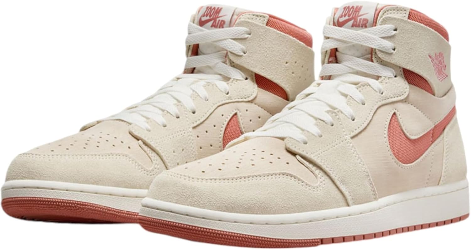 Мужские кроссовки Nike Air Jordan 1 Zoom CMFT 2, Sail/Burnt Sunrise/Sail/Terra Blush — фото 2