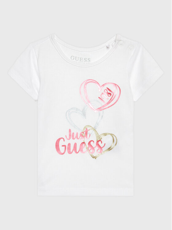 

Футболка стандартного кроя Guess, белый