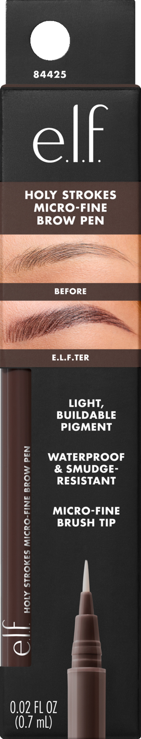 

Карандаш для бровей e.l.f. Cosmetics Holy Strokes Brow Pen Deep Brown