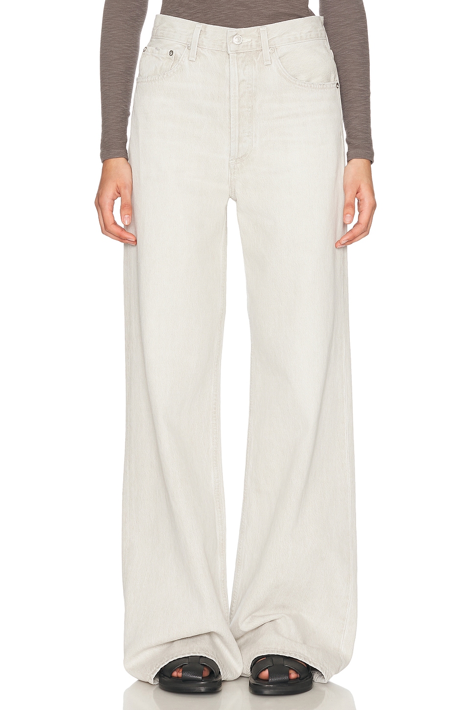 

Джинсы Dame High Rise Wide Leg Agolde, Colina