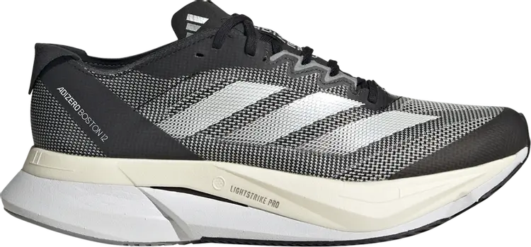 Кроссовки Wmns Adizero Boston 12 'Black Carbon', черный