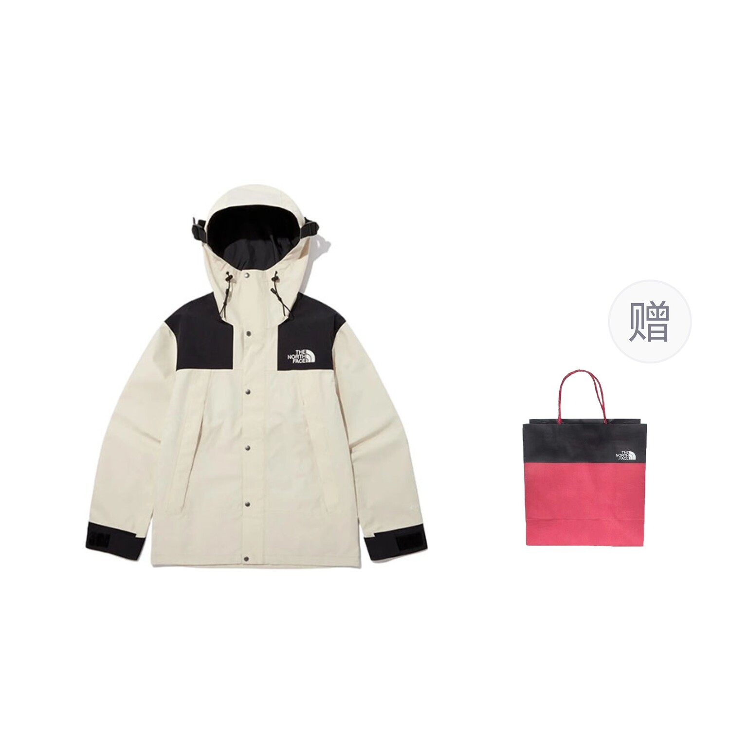 

1990 Коллекция Куртка Унисекс Off White + Подарочный Пакет The North Face