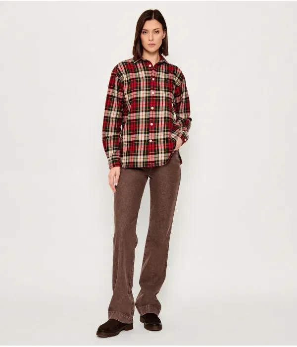 Рубашка relaxed fit Polo Ralph Lauren, красный — фото 2