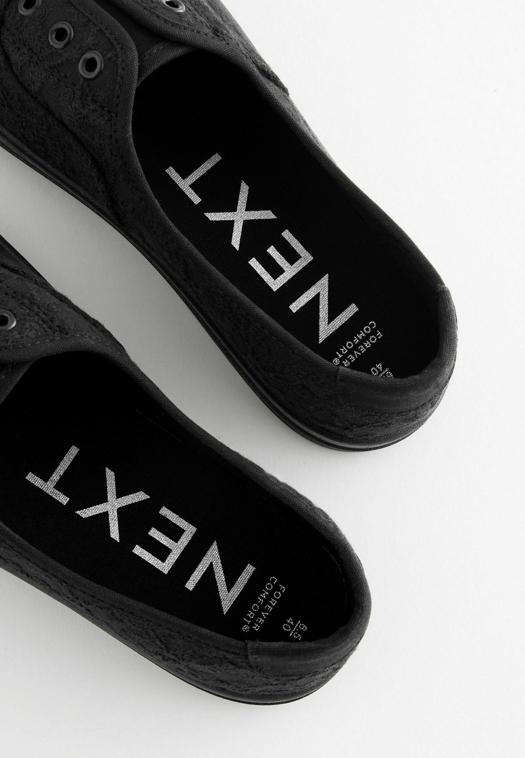 Кроссовки Slip-ons Next, черный — фото 4