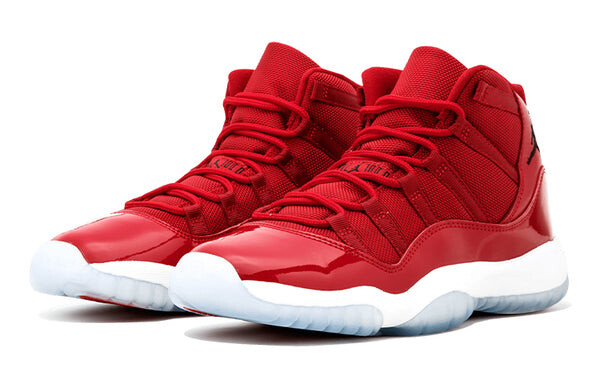 Кроссовки 11 retro 'win like '96' Air Jordan, красный — фото 3