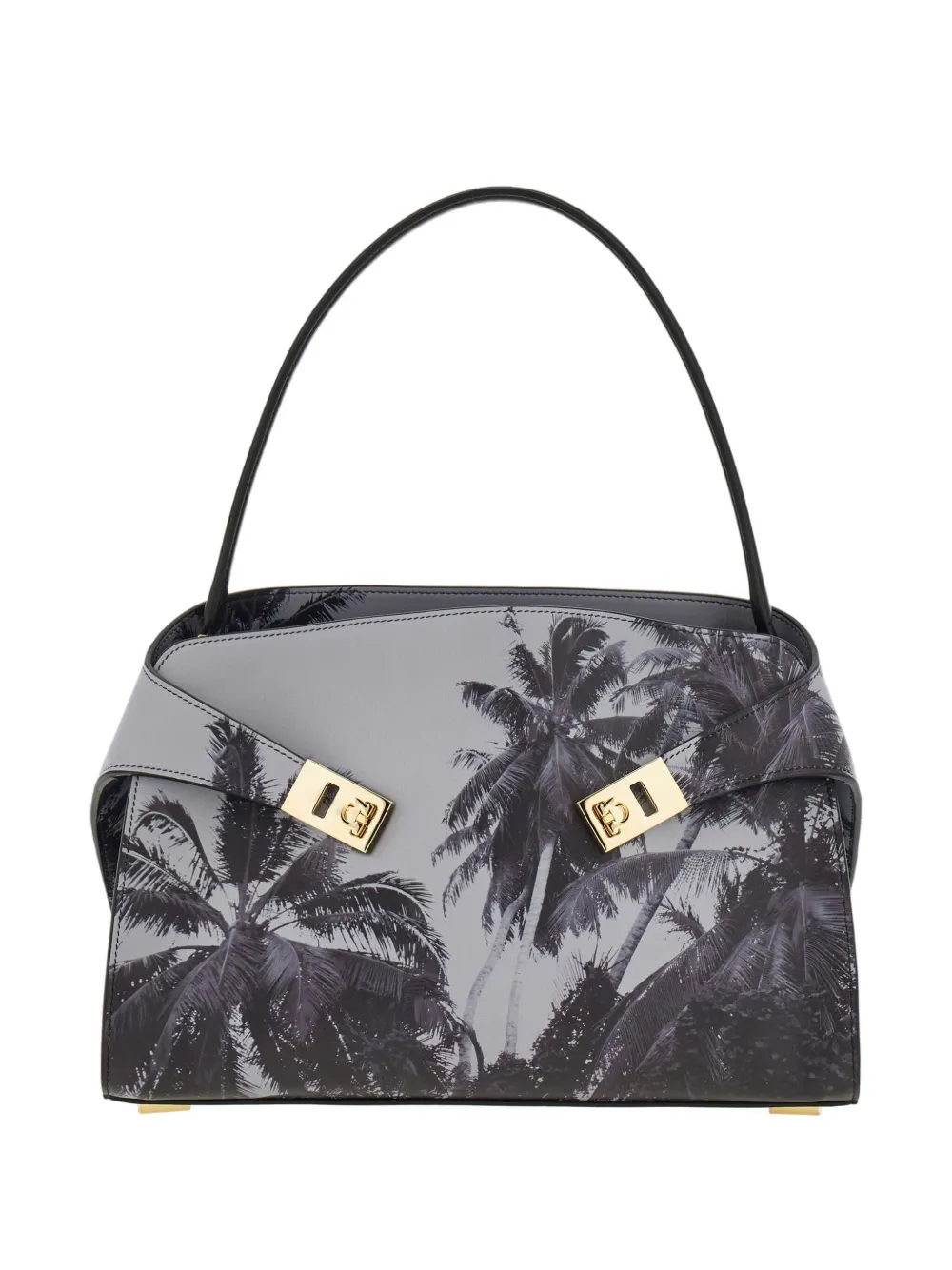 

Сумка на плечо Medium Hug Ferragamo, серый