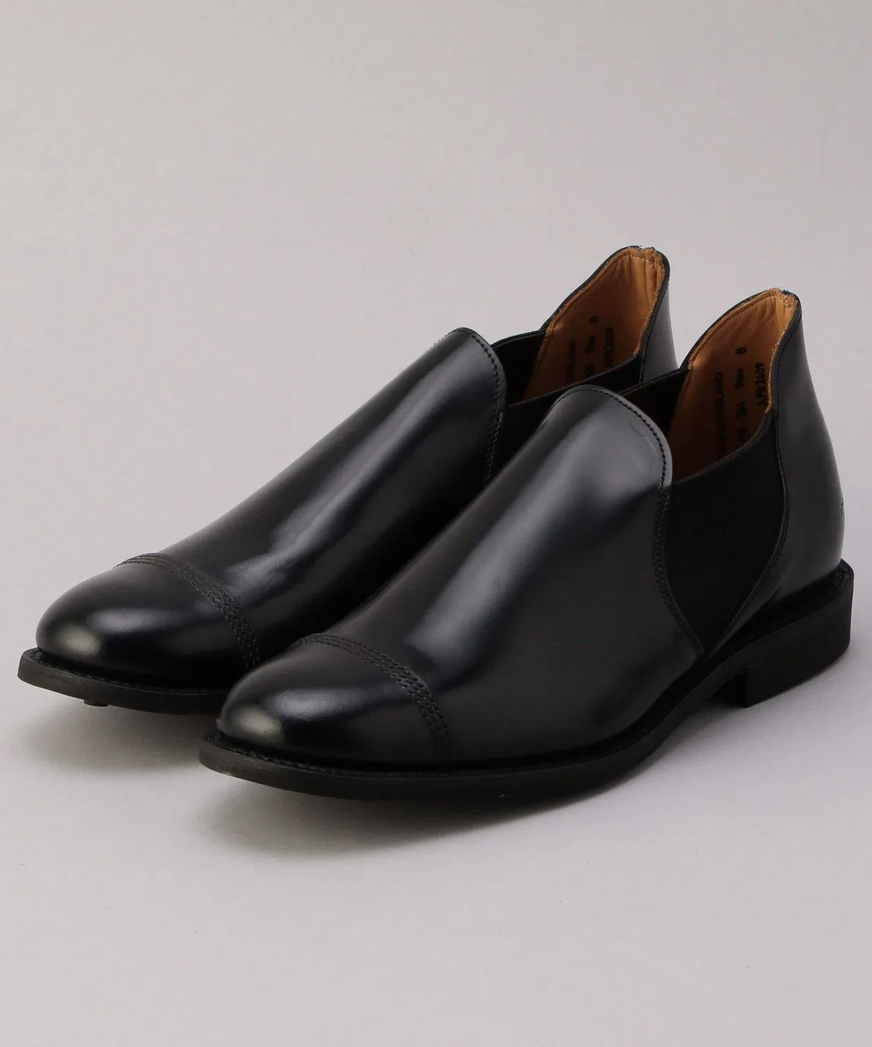 Ботинки MILITARY CAP TOE SHORT CHELSEA SANDERS, черные