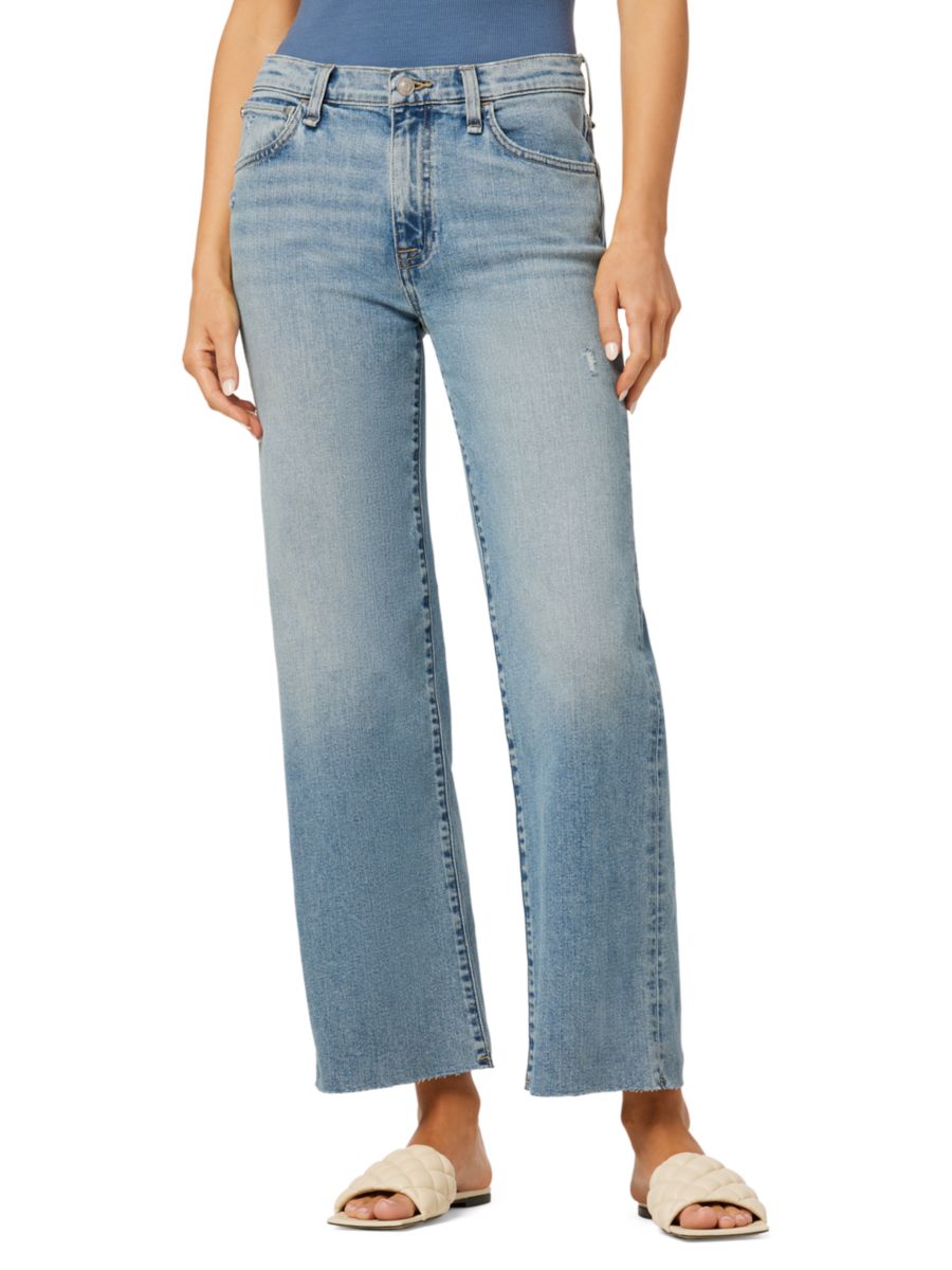 

Джинсы Rosalie с высокой талией и широкими штанинами Hudson Jeans, цвет Sierra