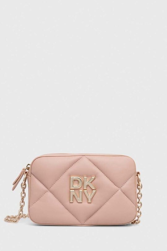 

Кожаная сумочка Dkny, розовый