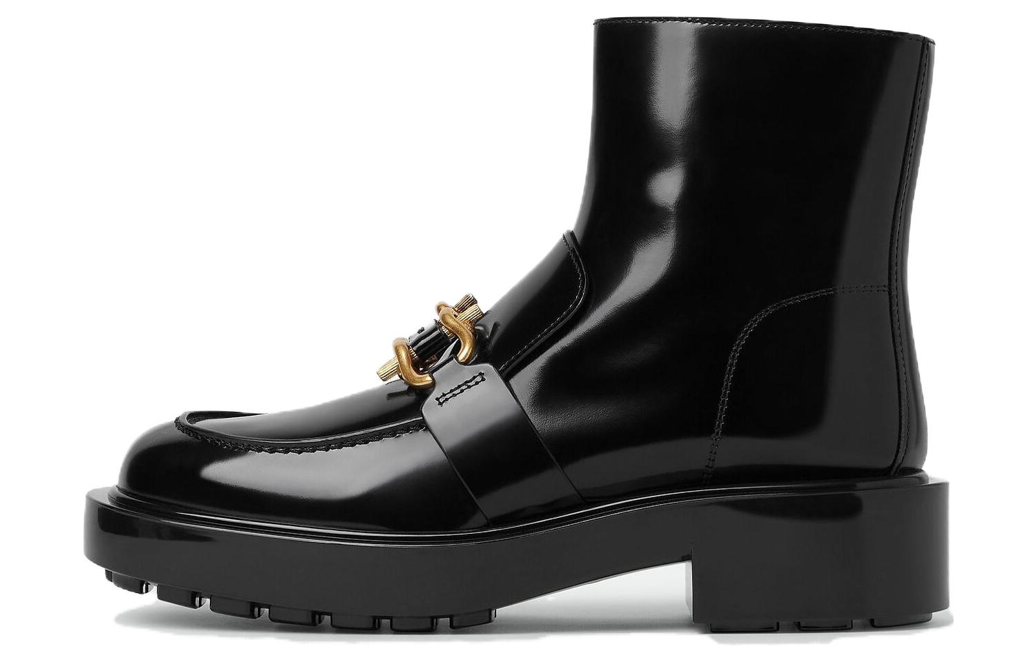 Женские ботинки Monsieur Chunky Ankle Boots Bottega Veneta, Black