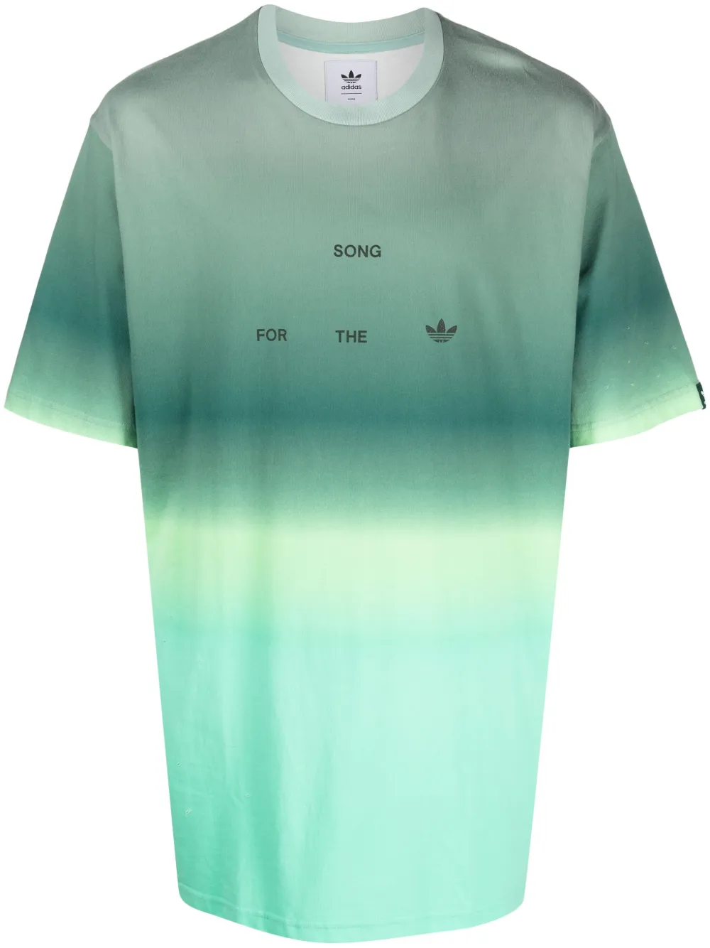 

Футболка с принтом из коллаборации с Song for the Mute Adidas, зеленый