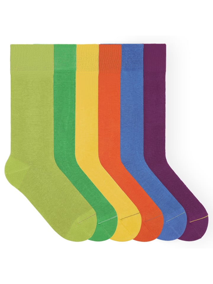 

Von Jungfeld Классический набор носков SIGNATURE Set в цвете "Фруктовый салат"