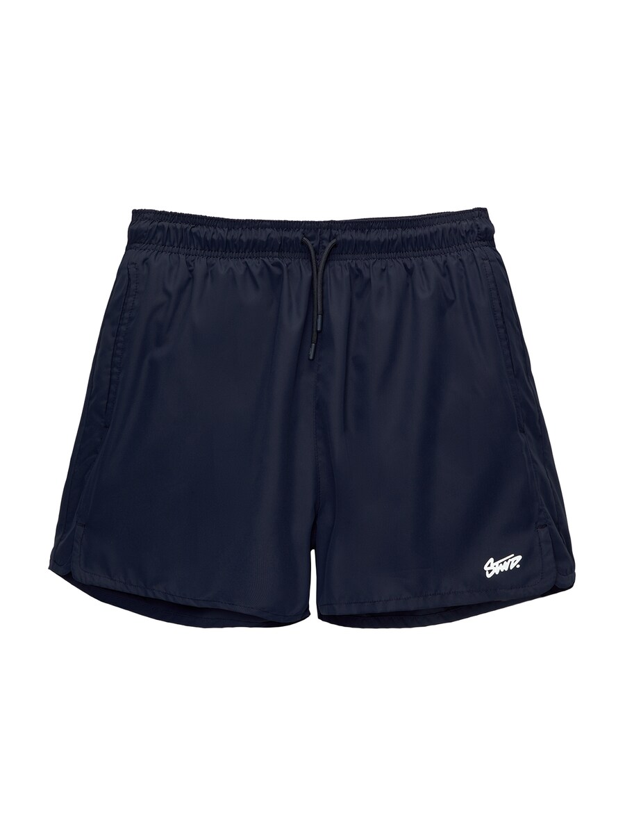 

Шорты Pull&Bear Board Shorts, темно-синий