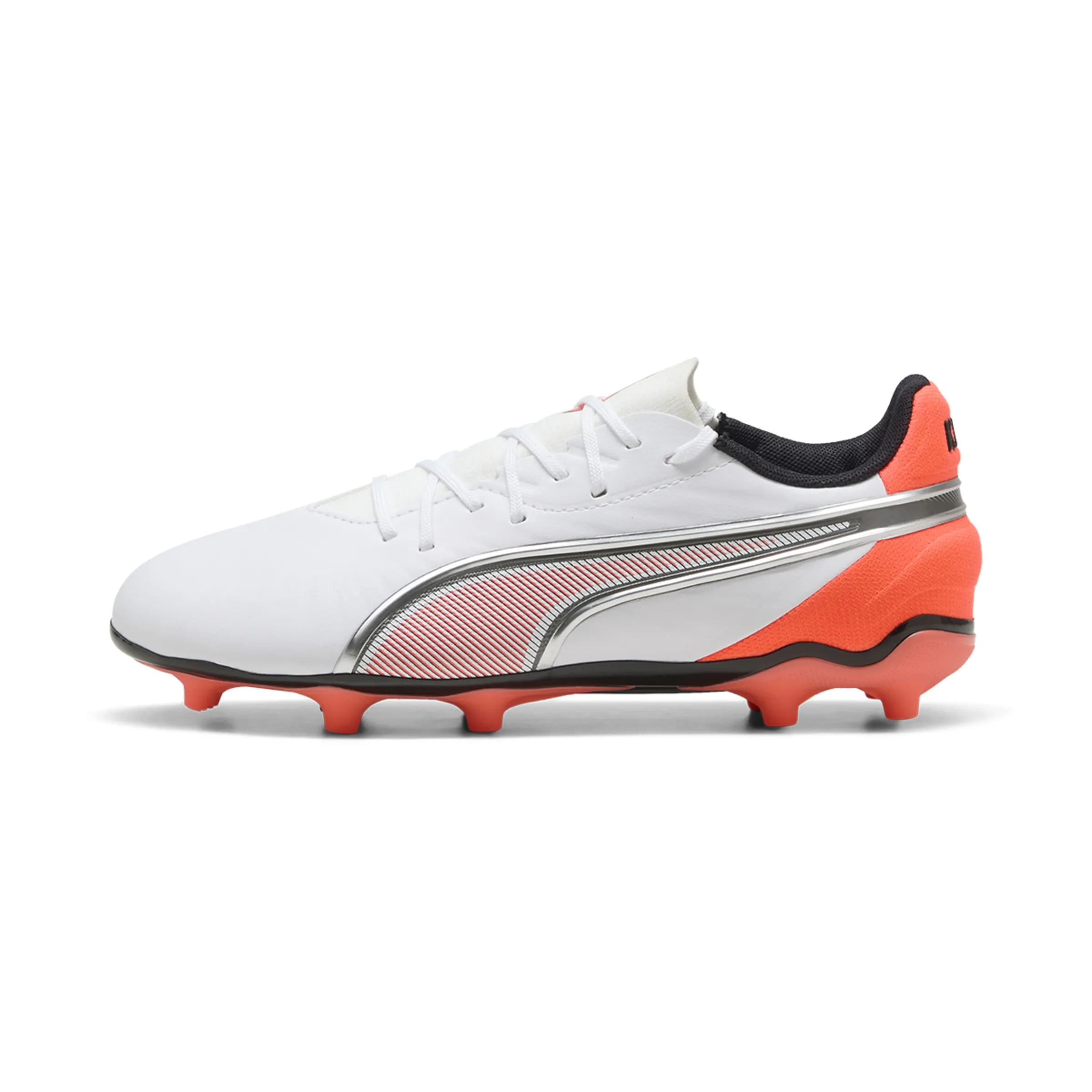 Мужские футбольные бутсы KING MATCH FG/AG Jr Puma, белый — фото 4