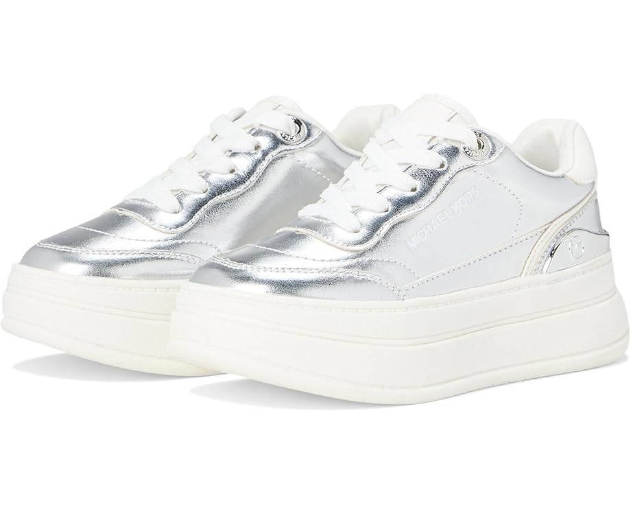 

Кроссовки MICHAEL Michael Kors Kids Hayes, цвет Silver/White