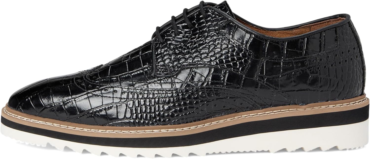Мужские оксфорды Stacy Adams Alario Wingtip, черный — фото 4