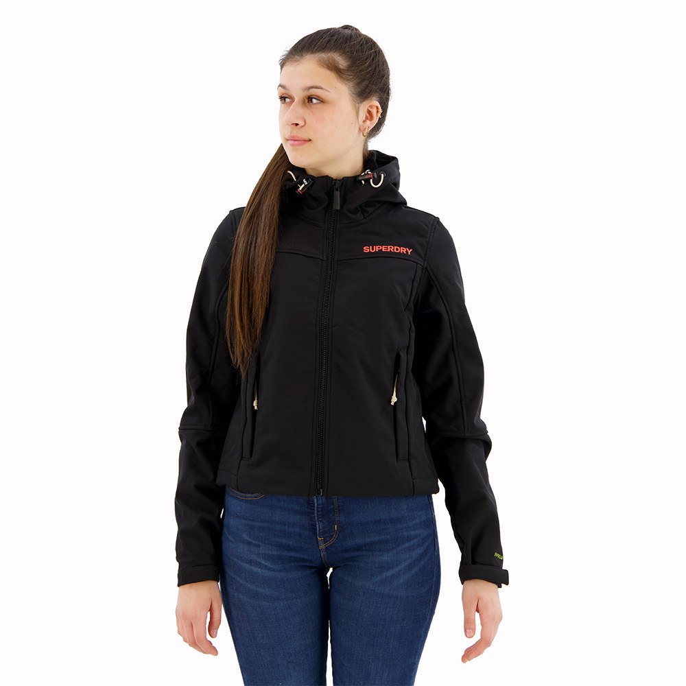 

Куртка Superdry Soft Shell Trekker, черный