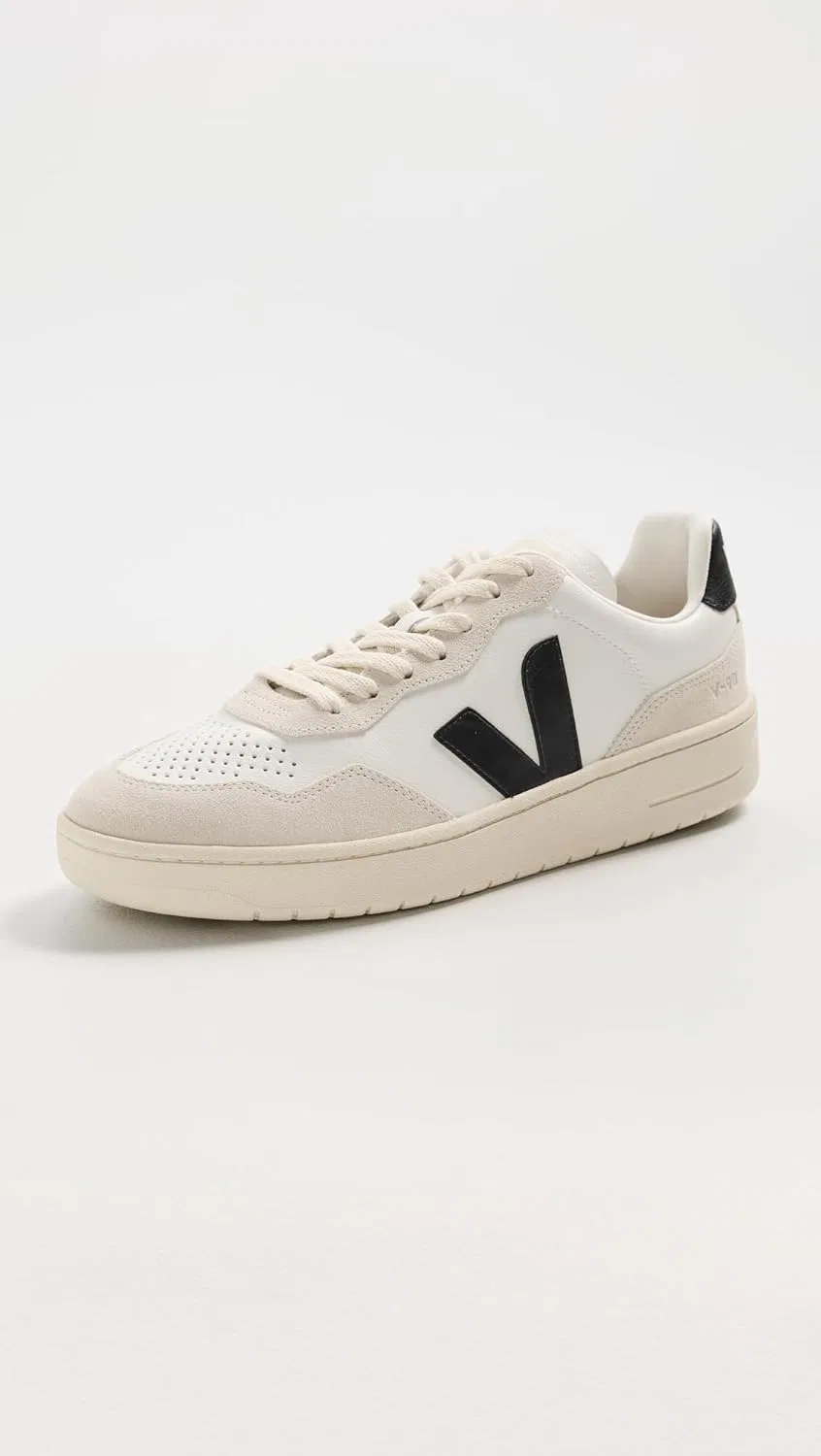 Мужские кроссовки Veja V-90, White Black — фото 2