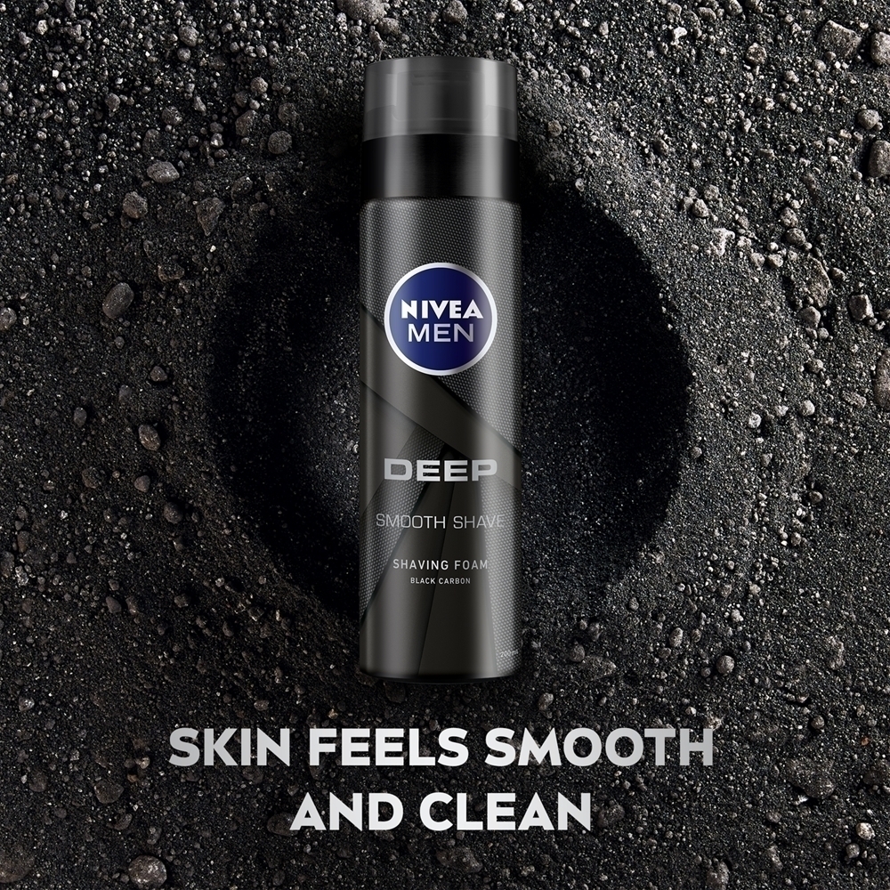 Пена для глубокого бритья для мужчин Nivea, 200 мл — фото 2