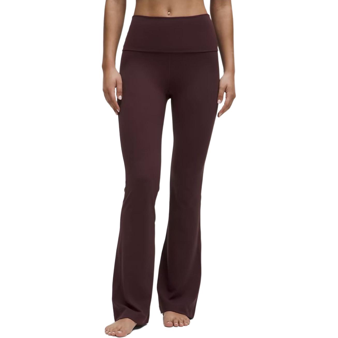 

Женские брюки Casual Groove Series 32.5' Black Lululemon, бордовый