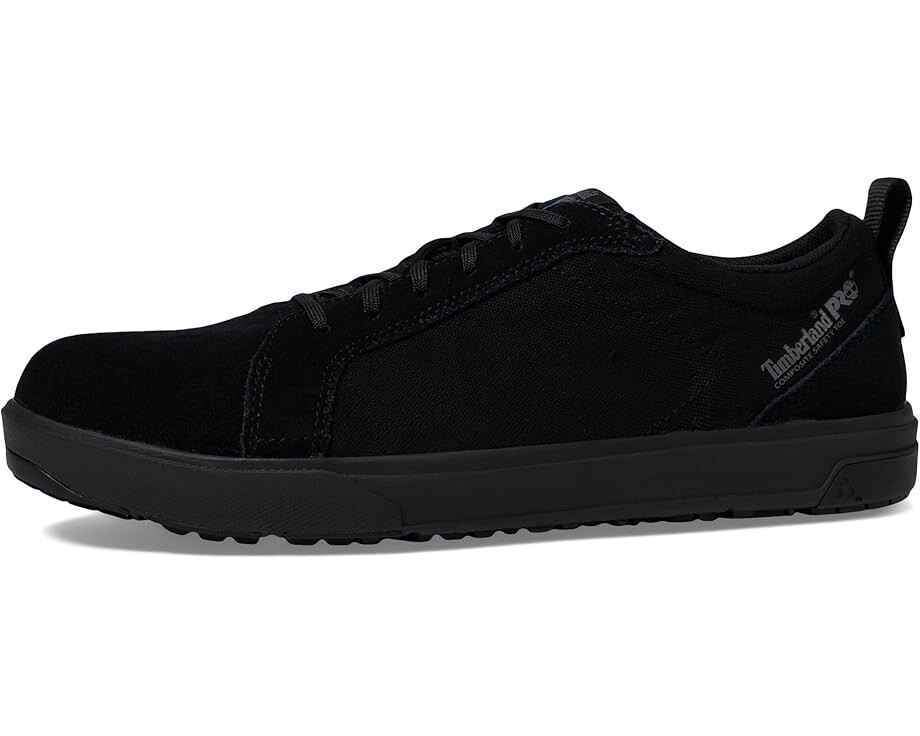 Мужские кеды Timberland PRO Berkley Oxford комбинированные с резиновой подошвой, черный — фото 4