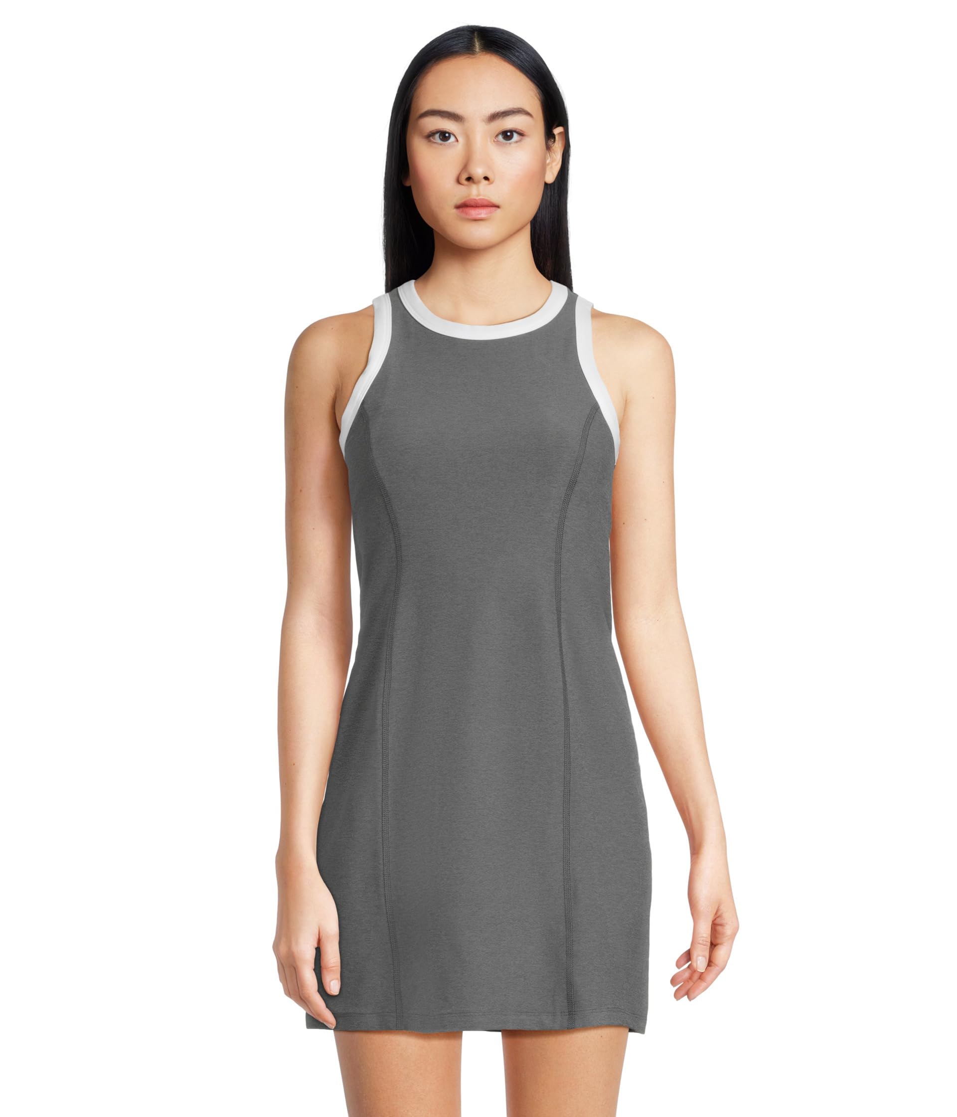 

Платье Beyond Yoga Spacedye Outlines Dress, цвет True Gray Heather/Cloud White