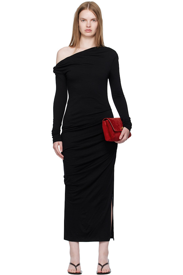 

Платье-Макси Elemental Manahou Paris Georgia, черный