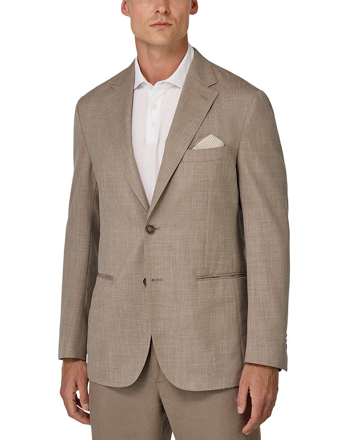 

Классический блейзер Regular Fit Boggi Milano, коричневый/бежевый