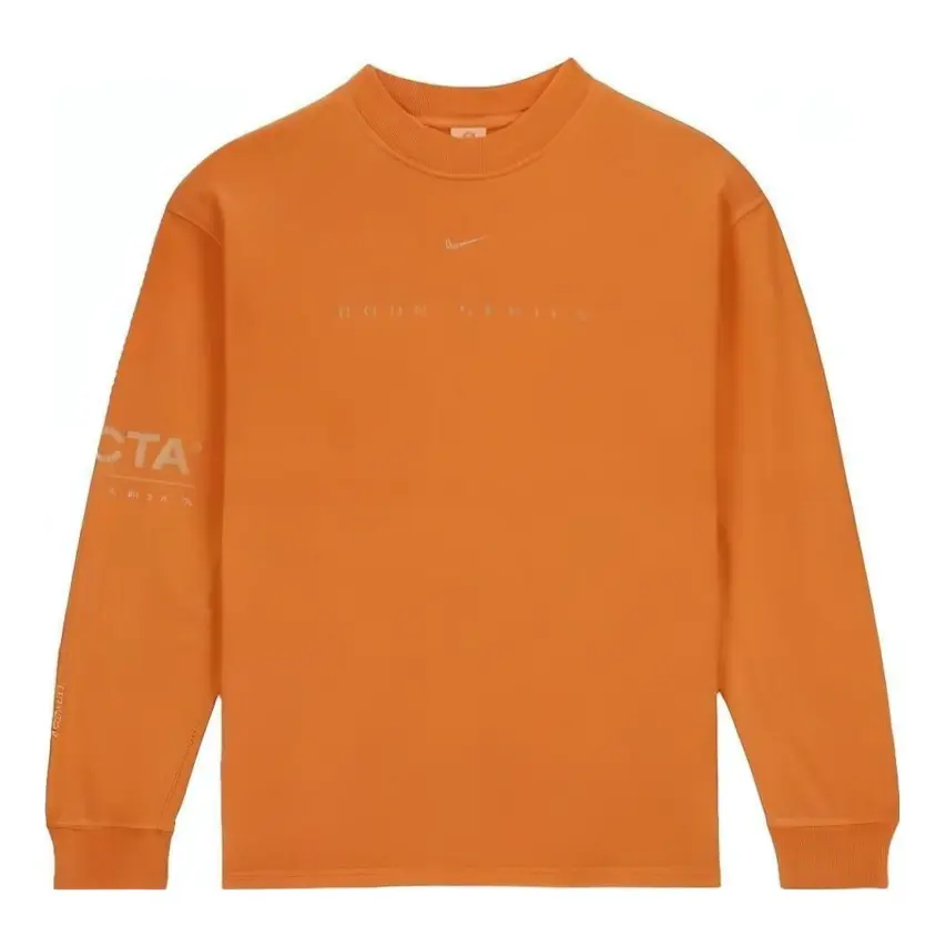 

Топ Nike x NOCTA Drake 8K Peaks Long-Sleeve Mock Neck Asia Sizing 'Orange'