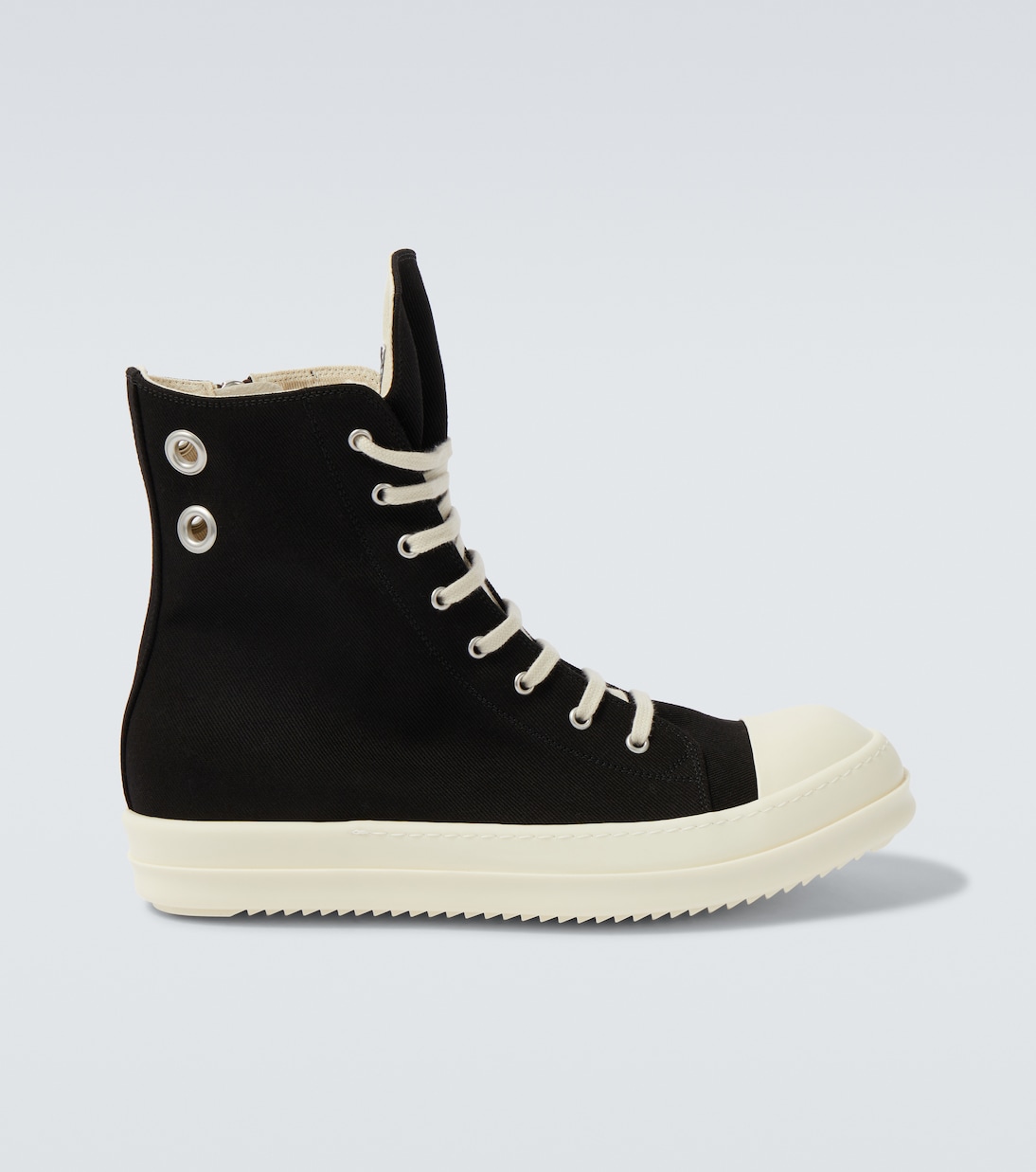 

Высокие кеды Hollywood Rick Owens, Black/Milk/Milk