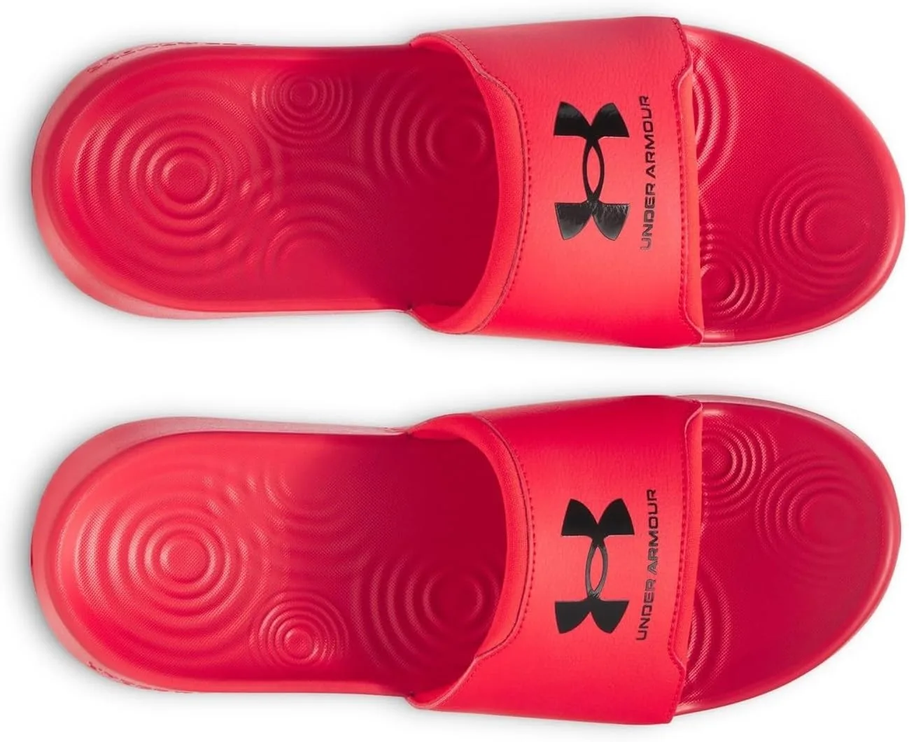 Мужские сандалии и шлепанцы Under Armor UA Ignite Select Under Armour, черный/красный — фото 4