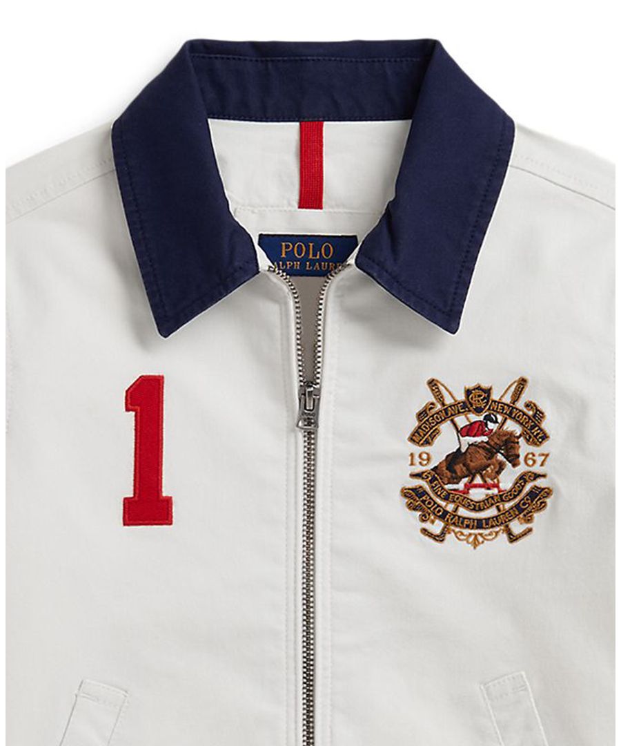 Детская куртка-чинос Bayport с цветными блоками, для мальчиков 2-7 лет Polo Ralph Lauren, Newport Navy Multi — фото 2