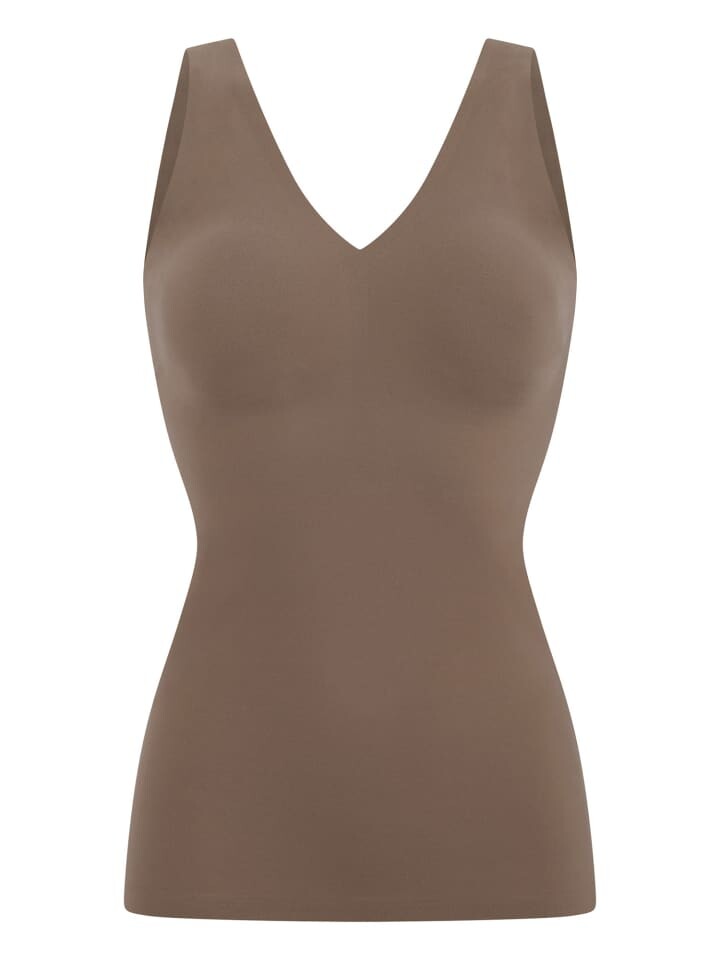 

Топ Schiesser Träger Invisible Soft Padded, серо-коричневый
