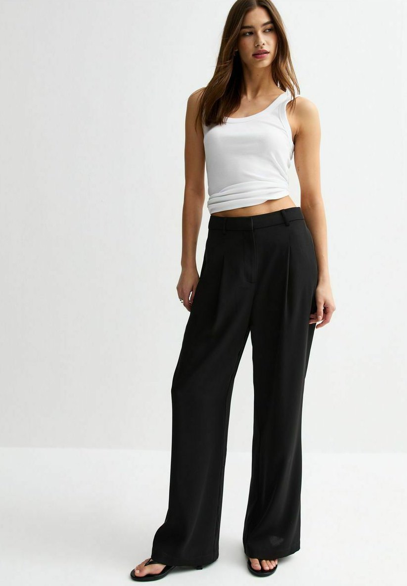 

Брюки STRAIGHT LEG TAILORED New Look, черный