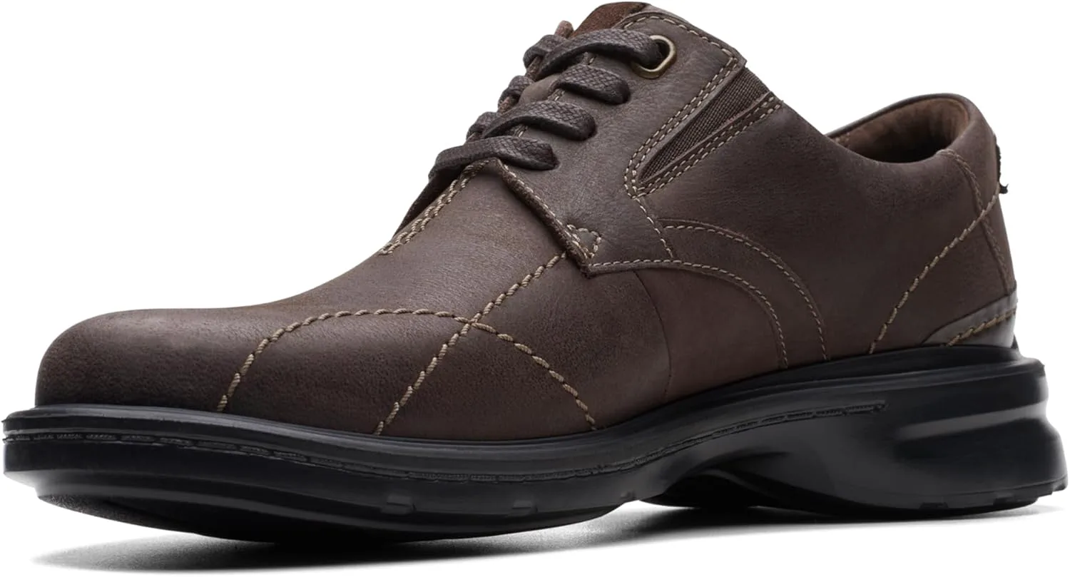 Мужские туфли Clarks Gessler на шнурках, темно-коричневый — фото 4