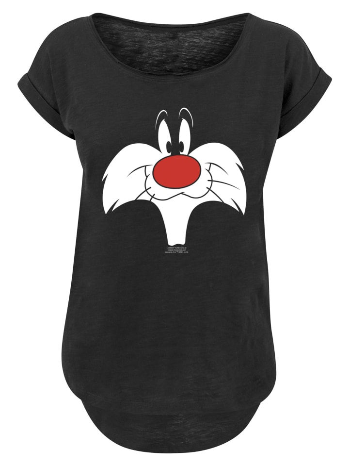 

Удлиненная футболка Looney Tunes Sylvester Big черного цвета F4NT4STIC, Черный, Удлиненная футболка Looney Tunes Sylvester Big черного цвета F4NT4STIC