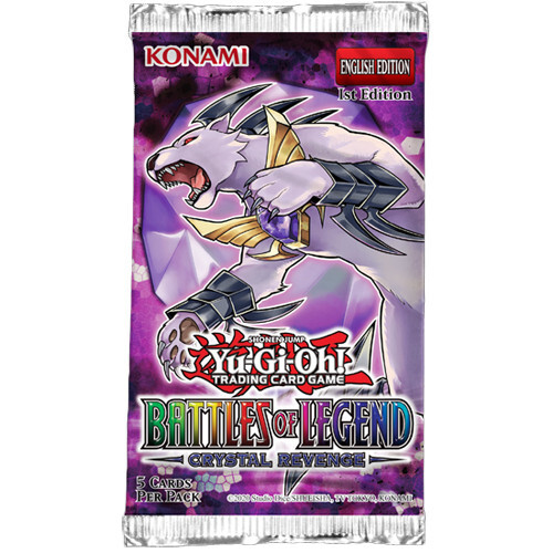 

Карточная игра Konami Yu-Gi-Oh TCG: Battles of Legend: Crystal Revenge - Booster Pack