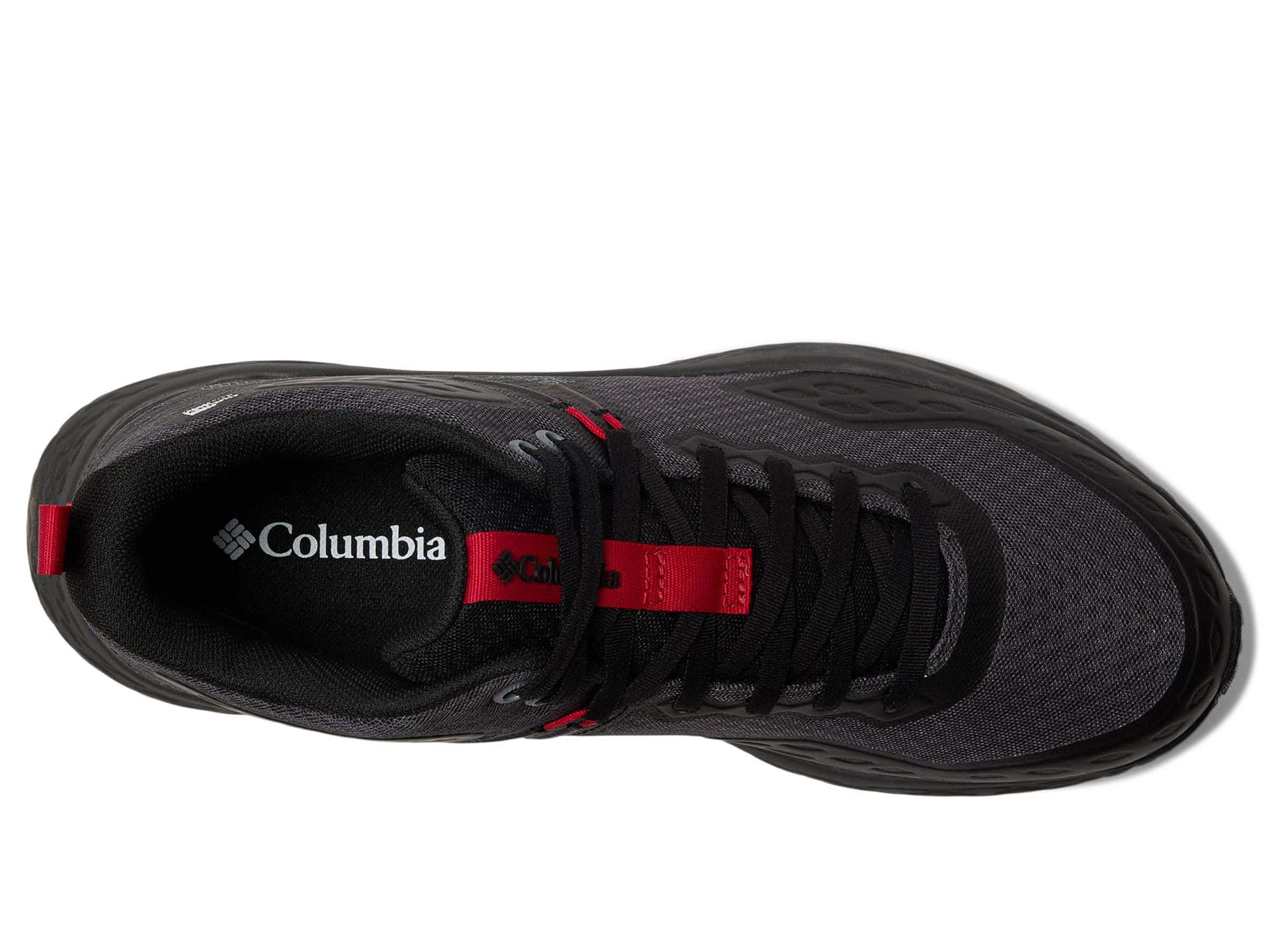 Кроссовки Columbia Konos TRS Outdry Mid, цвет Dark Grey/Mountain Red — фото 2