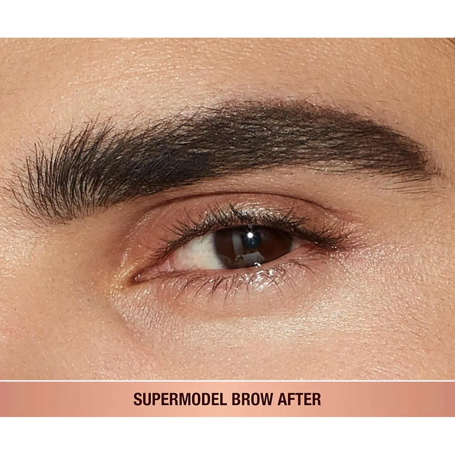 Тонирующий гель для бровей Charlotte Tilbury Legendary Brows - микрокисточка для бровей придает объем, текстуру и четкую форму - водостойкая формула, Black Brown - neutral undertones for dark brown to black brows — фото 3